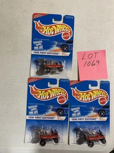3 Hotwheel Radio Flyer Wagon Variation - Picture 1 of 3