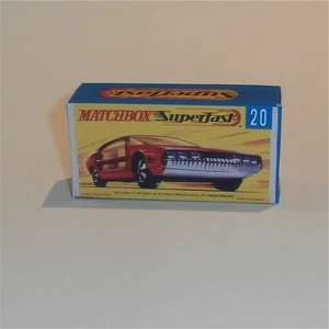 Matchbox Lesney Superfast 20 d Lamborghini Marzal G Style Repro Box - Picture 1 of 4