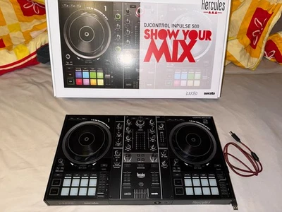 Hercules Inpulse 500 - DJ-Controller mit interne Soundkarte TOP Zustand + OVP - Bild 1 von 2