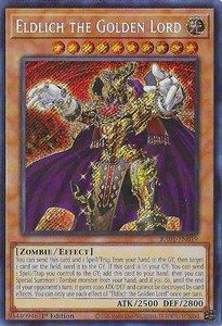 Yu-Gi-Oh! Eldlich the Golden Lord (Secret Rare) Secret Rare 25th Anniversary Rar - Picture 1 of 1