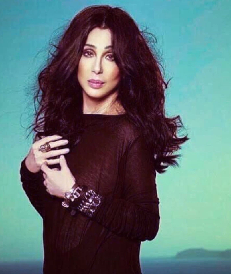 CHER LEGENDARY ENTERTAINER SINGER ACTRESS - 8.5x11 Paper Luster - Image 1 of 1