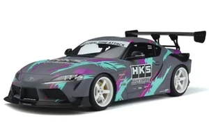 GT SPIRIT GTS407 1/18 HKS GT Supra Presentation Gray Resin Model Car From Japan - Picture 1 of 6