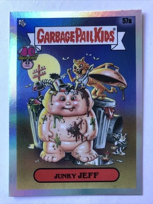 Garbage Pail Kids 40th Anniversary 2025 Junky Jeff 57a - Image 1 of 2