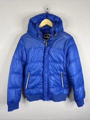 G-Star Raw Women’s Whistler Hooded Bomber Jacket Blue Size Women L - Image 1 of 4