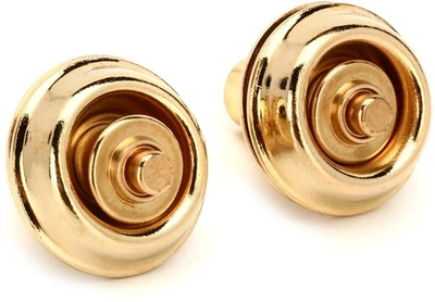 Dunlop Straplok sistema de retenção de alça de montagem embutida - Dourado - Imagem 1 de 4