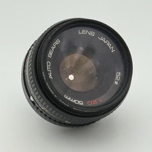 Vintage Auto Sears 50mm 1:2.0 35mm SLR Camera Lens Manual Focus Not Tested - Picture 1 of 17