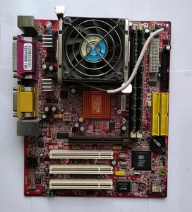 MSI 651M-L Mobo with Pentium 4 2.8GHz S478 CPU 2GB RAM - Test OK! - Picture 1 of 9