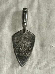 Vintage Masonic Kīlauea Lodge Volcano Hawaii # 330 Mason's 3" Trowel F. & A. M. - Picture 1 of 3