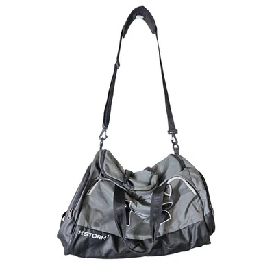 Bolsa de basquete UNDER ARMOUR Storm cinza duffle academia atlética beisebol 20" - Imagem 1 de 4