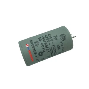 Condensateur 7µF pour moteur de volet roulant 35 Nm. Cosses 2.8 mm - Photo 1/3