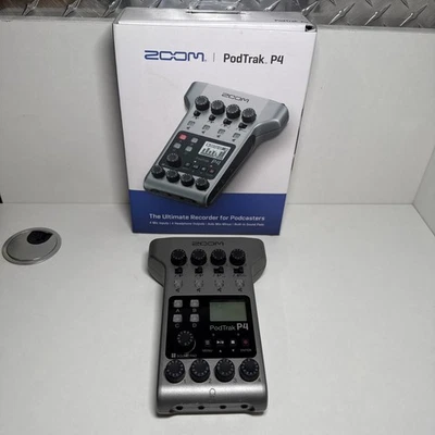 ZOOM ZP4 PodTrak P4 Podcast Recorder - Image 1 of 4