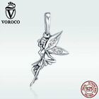 Voroco European 925 Sterling Silver Beauty Pendant Charm Bead Women Bracelet