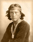 Navajo Boy 1907 By Carl E. Moon Expert Restoration Photoprint Poster
