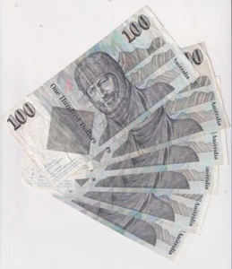 Australian Paper $100 Note Issued 1984 ~ 1996 Great Condition - Picture 1 of 2