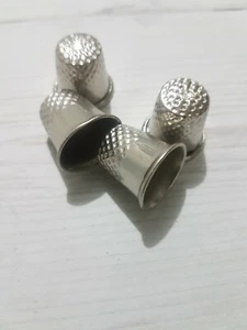 4x DEDALES DE COSTURA talla única costura modista mercería bordado - Imagen 1 de 1