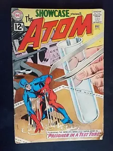 Cubierta de Gil Kane DC Showcase # 36 The Atom (1ª impresión) (3ª aplicación) - Imagen 1 de 9