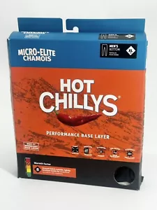 Gamuza ajustada al tobillo Hot Chillys Micro Elite para hombre peso medio capa base negra XL - Imagen 1 de 1