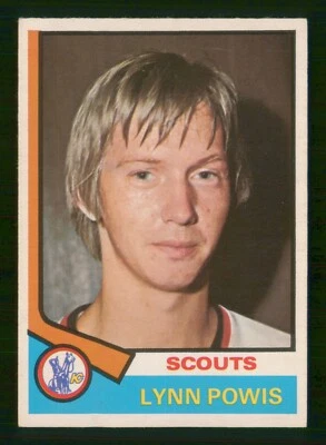 LYNN POWIS 1974-75 O-PEE-CHEE 74-75 NO 227 VGEX+  59931 - Image 1 of 2