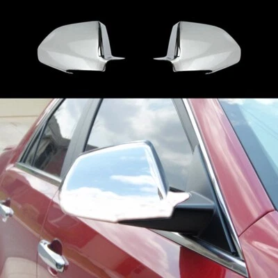 Cubierta de espejo retrovisor cromada superpuesta para Cadillac CTS CTS-V 2008 2009 2010 2011 2012 2013 Foto 1 de 4