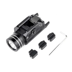 TORCIA SOFTAIR LED IN ALLUMINIO 700 LM STROBO PER ASG NERO WADSN WD4103-B - Foto 1 di 8