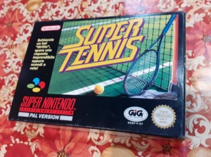 Super Tennis Super Nintendo Completo Gig Versione Italiana  Originale 100% - Bild 1 von 13
