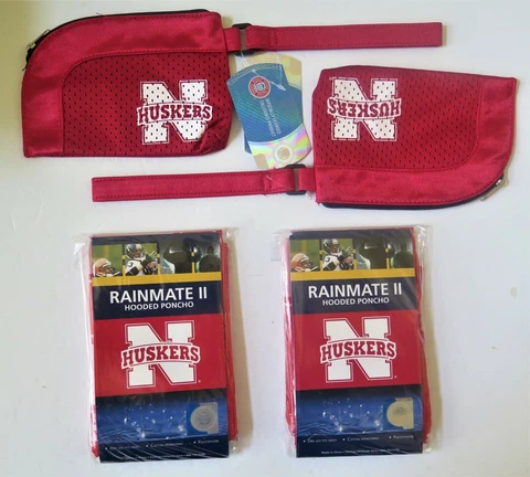 FOUR-PIECE (4) NEBRASKA CORNHUSKERS, CLOSEOUT PACKAGE WITH FREE SHIPPING Cover