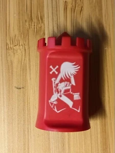 Stratego Brettspiel für 2 Spieler Einzelfigur Feldmarschall (Türme Plastik rot) - Bild 1 von 1