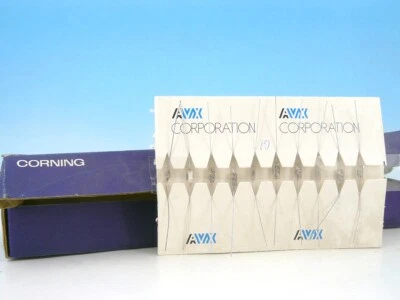 100pF 500V 2% Corning AVX VIDRIO MIL-C-11272/01/02 ESPECIFICACIÓN CONDENSADOR DE AUDIO CY10C101G Foto 1 de 3