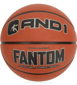 AND1 Fantom Rubber Basketball Official Size 7 Streetball Indoor/Outdoor 29.5” - Picture 1 of 4