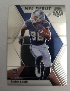 2020 Panini Mosaic CeeDee Lamb NFL Debut Rookie Card RC #268 Cowboys - Picture 1 of 2