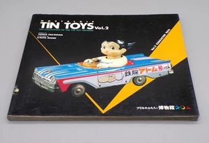 Japanese NOSTALGIC TIN TOYS Vol 2 Book ASTROBOY Batman GIGANTOR Kamen Rider + !! - Picture 1 of 10
