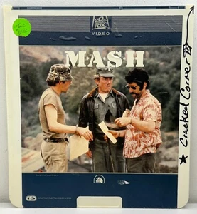 1969 MASH CED Videodisc Donald Sutherland SelectaVision 20th Century Fox Ingo - Picture 1 of 3