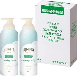 SET 2 PACS Bifesta Acne Care Foaming Whip 180g Made In Japan - Picture 1 of 7