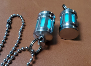 Titanium Noctilucence Necklace Bracelet Pendants Beads Lanyard Paracord Beads