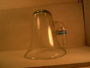 ANTIQUE HAND BLOWN GLASS DOME CLOCHE WITH PONTIL 18TH CENTURY FRANCE - Picture 1 of 9