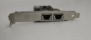 Broadcom BCM5709 2 ports 10/100/1000 PCIe 4x - Pleine hauteur - Photo 1/3