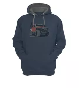 NEW Lincoln Outfitters' Men's "Jeep" Hoodie, Big Dipper Blue Men's XL - Picture 1 of 7