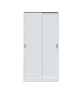 FRS, Armario ropero puertas correderas blanco. 200cm(alto). 100cm(ancho). 50cm(f - Imagen 1 de 5
