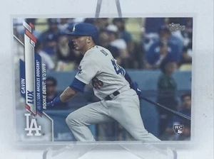 2020 Topps Update #U-234 GAVIN LUX Rookie Debut RC Los Angeles Dodgers Card - Picture 1 of 12