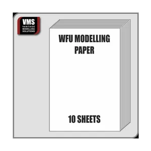 VMS Supplies VMS WFU Modelling Paper (10 sheets, 8x 12cm each) - Bild 1 von 1