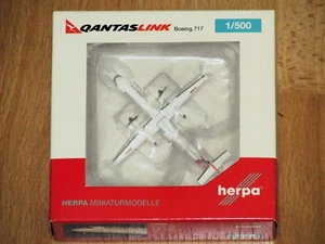 herpa Wings 528269 - QANTASLINK - Boeing 717 - 1:500 nuevo + embalaje original - Imagen 1 de 2