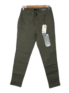 NWT 1822 Denim Women’s Jeans Skinny Ankle Green zip up stretchy soft Size 6 - Picture 1 of 13