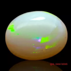 1.00 Cts Natural Oval Fire Opal Cabochon Designer Jewelry Making 7x6x3 mm - Picture 1 of 11