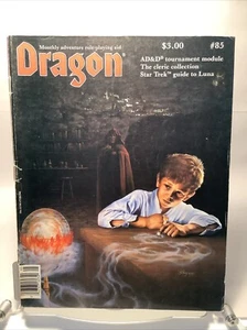 Dragon Magazine #85 TSR Hobbies AD&D Three Cheers For Beowulf - Picture 1 of 7
