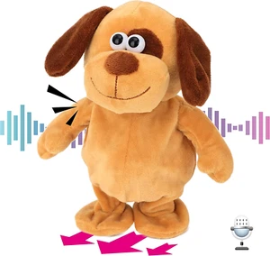 Talking Dog Repeats What You Say Walking Puppy Electric Interactive Animated Toy - Picture 1 of 12