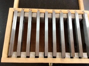 Steel Parallel Set -- 4"... 10 Matched Pairs - Picture 1 of 1
