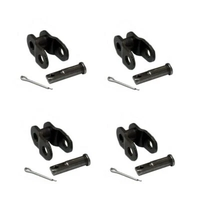 100H Heavy Duty Roller Chain Offset Link (4PCS) - Image 1 of 4