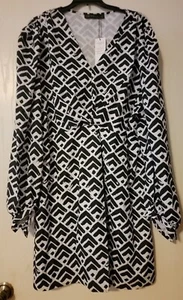 ZANZEA Women's Shirt Tops Blouse Black Print 5XL NWT!!! - Picture 1 of 9