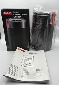 Bodum Bistro Electric Coffee Grinder Black, New in Box - Picture 1 of 9