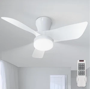 VOLISUN Ceiling Fan with Light 30in With Remote BRAND NEW - Picture 1 of 7